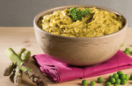 Lot de 3 Mousselines de petits pois aux asperges