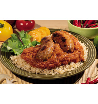 Lot de 3 Rougails aux saucisses pur porc